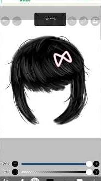 tuturial. de como eu desenho cabelo realista:3 #art #roblox #drawing