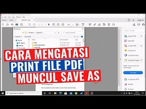 How to Fix PDF Files That Can't Print and Show Save As