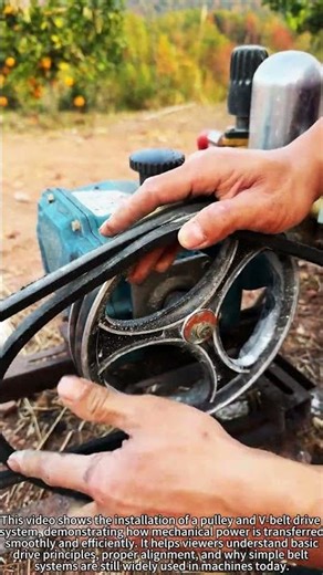 Pulley Setup ⚙️ Belt Drive