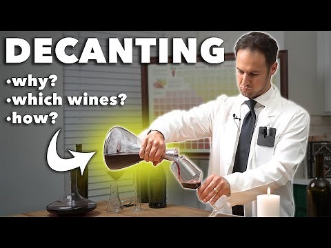 How To DECANT WINE Like A Pro: 3 Things You Need To Know! (Nerd Lab)