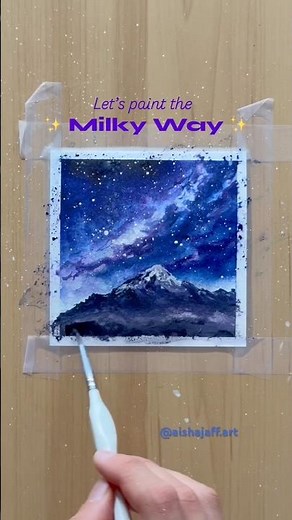 Milky Way painting ✨