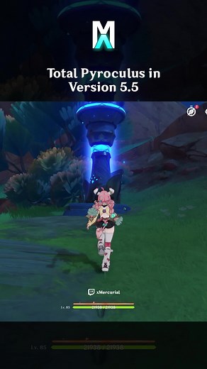 Total Number of Pyroculus in Genshin Impact 5.5