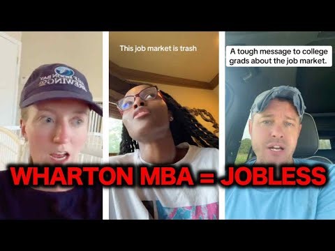 Wharton MBA Graduates Can't Find Jobs - Masters Degree and Unemployed