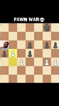 Pawn vs Pawn 😈 The Simplest Chess Battle Ever! #shorts #chess #memes