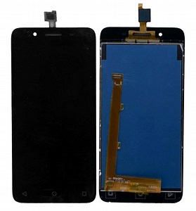 LCD with Touch Screen for Panasonic P99 - White (display glass combo folder)