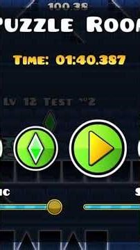 GD Puzzle Room P1 #geometrydash #gaming #shorts #games #puzzle