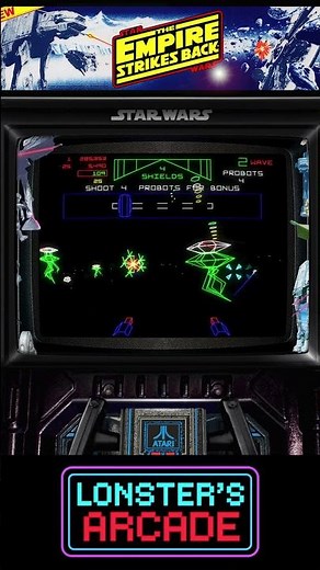 Star Wars Arcade 1983 vs Modern Games (No Competition) #nostalgia #arcade #starwars