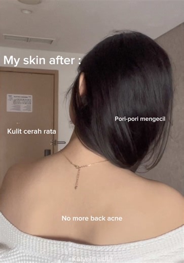 Say bye bye to back acne!👋🏻 #bodycare #backacne #rekomendasibodycare