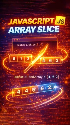 Master JavaScript Array Slice in Seconds #shorts #youtubeshorts #viral #coding