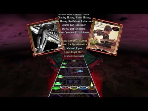 Through the Fire and Flames (Expert) - Carrer Mode Credits - Guitar Hero III: Legends of Rock