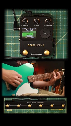 The BeatBuddy 2 is out and better than ever! Get yours here: https://www.singularsound.com/products/beatbuddy-2 #musicgear #drummachine #guitarpedals | Singular Sound
