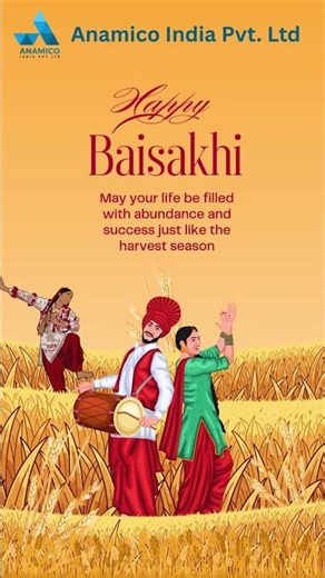 Happpy Baisakhi to all | Anamico India Pvt. Ltd. #uidai #anamicoindia aadhaar
