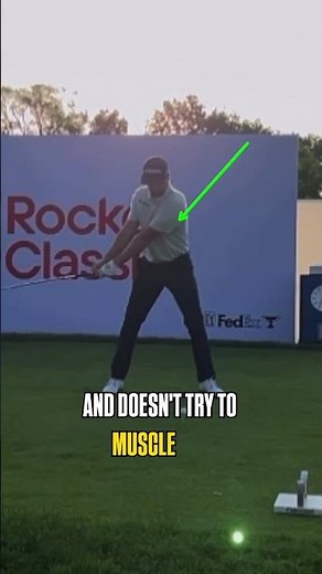 Why Wyndham Clark's Driver Speed is Effortless #golf #golfswing #golftips