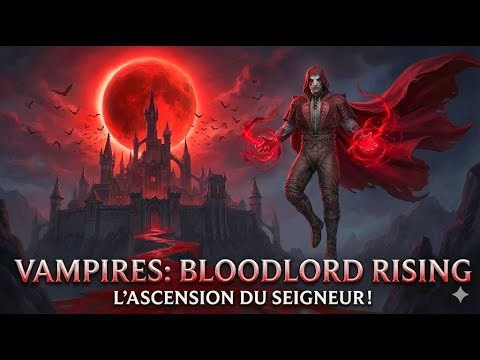 Vampires: Bloodlord Rising Découverte : Le nouveau RPG Simulator de Vampire Dark Fantasy et Crafting