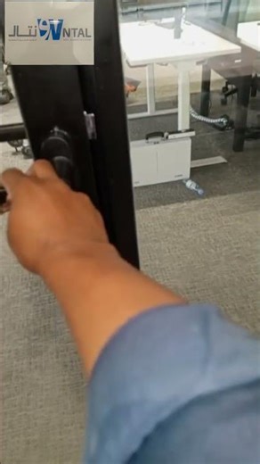 Aluminium door lock installation system by WANTAL