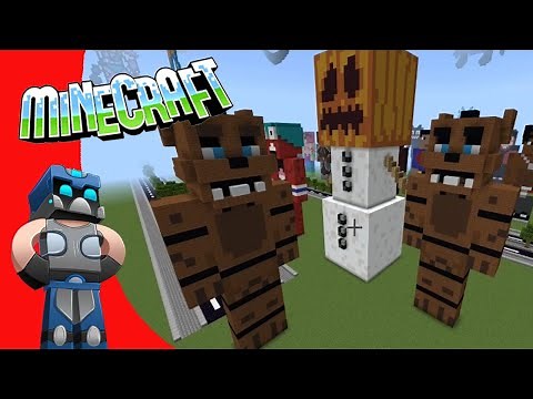 Minecraft: Como hacer Freddy Skin Tutorial