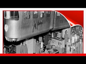 Rocket Express Ride: Vintage Photos Of Us Children'S Department Store Monorails In The 1940S And !