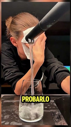 The trick to filling a glass of water just by listening 😱