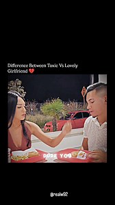 7K views · 17K reactions | Difference Between Toxic Vs Lovely Girlfriend  # viral #fyp #love #reels | Real words | Facebook