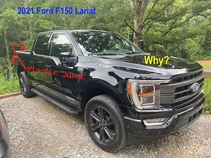 2021 Ford F150: Plastic Over Tailgate Step
