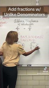 Add and Subtract Fractions Made Easy (unlike denominators)