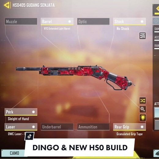 Discover the Power of the New DINGO and HS0405 Gunsmith Loadout in CODM