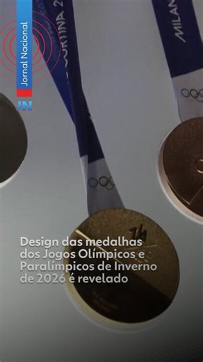 Design das medalhas dos Jogos Olímpicos e Paralímpicos de Inverno de 2026 é revelado