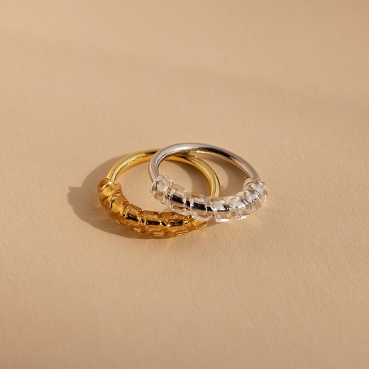 Ring Size Adjuster • Invisible Ring Spacer for Loose Rings • Set of 4: Ring Guards in Clear & Gold • Easy to Use Spiral Ring Sizer • RX011 - Etsy