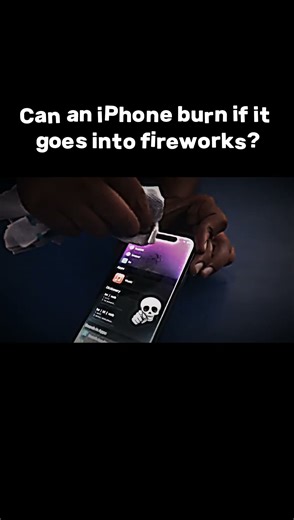 Can an iPhone Survive Fireworks?#iPhone #Fireworks #TechSafety #Gadgets #Viral #Shorts #TechLife
