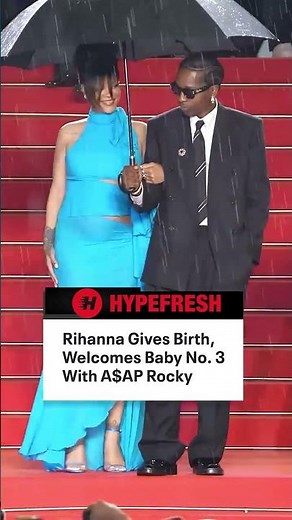 Oh baby, Rihanna and A$AP Rocky welcomed their third baby. ❤️