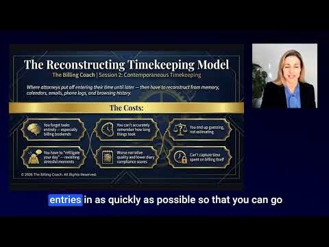 The Reconstruction Problem - The Real Costs of Reconstructing Your Billable Time