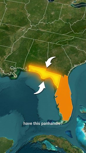 Why Does Florida Have a Panhandle and Not Alabama?