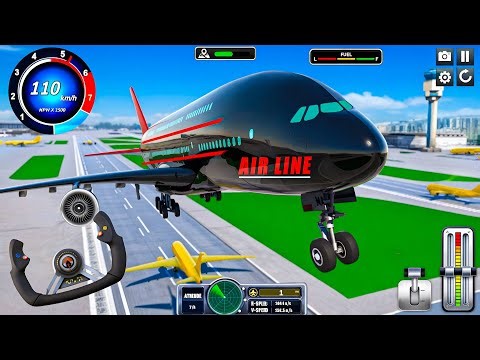 Flight Airplane City Pilot Simulator - Boeing Emergency Landing Mastery 😱✈️