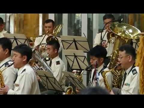 吹奏楽 映画バックドラフトテーマ曲 (料理の鉄人テーマソング)陸上自衛隊中央音楽隊 March Backdraft Theme