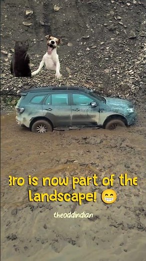 Ford Endeavour vs Mud: The most one-sided battle ever 😭 | theoddindian