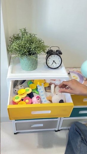 The Cutest Storage Cabinet for Home Organization! 🌈. Home essentials 🏡. Amazon finds
