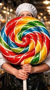 Biggest lollipop 🍭 Making process.. #viral #shorts