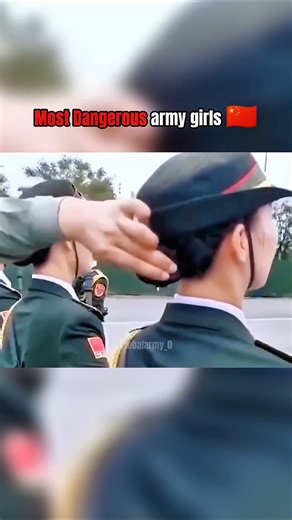 Most Dangerous Army Girls 🇨🇳 | Chinese Women Soldiers Parade #respect #army #girls #china #shorts