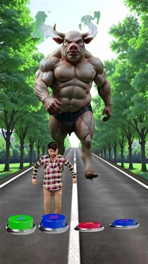 I Jumped on the Color Button… Then the Animals Appeared!😂#shorts #youtubeshorts #animals