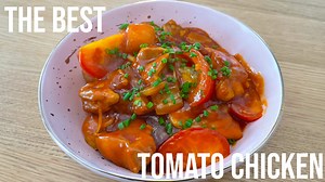 This was somthing Mum always made me when I was ill, so naturally I pretended to be sick often, if you like tomato you need to give this tomato chicken recipe a go. For MSG, the only place our cookbook is sold and for the ingredient’s takeaways and takeouts use, visit www.chinandchoo,com/shop #ziangs #ziangsfoodworkshop #tomatochicken #chicken #recipe #recipes #easyrecipes #chef #cooking #takeaway #takeout #fakeaway #tasty #goodfood #chinesefood #chinesecooking #chineserecipes | Chin and Choo - 