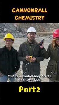 Cannonball Chemistry #science #mythbusters #physics