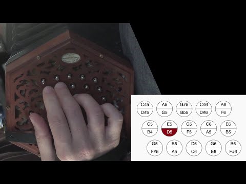 Reb Dovidls Nigun / Tanz Tanz Yiddelekh - Anglo Concertina Tutorial