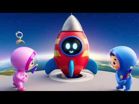 Rocket ship song | Shape Rocket ship | nursery rhymes for babies from yugle tunes | English songs