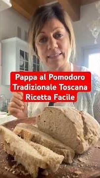 Traditional Tuscan Tomato Soup: Easy Recipe #shorts #tuscany #food