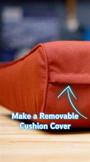 Upgrade Your Seat Cushions With a Hidden Zipper #diy #sewing #homedecor