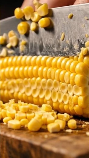 corn cutting with sharp knife asmr videos #challenge #issei0806 #food #issei #funnyvideo #viral