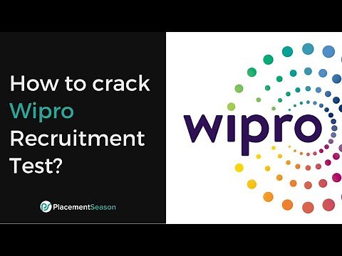 How to crack Wipro Recruitment Test? - Problem solving & Tips