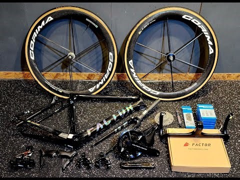 DREAM BUILD ROAD BIKE - FACTOR O2 VAM , DURACE , CORIMA