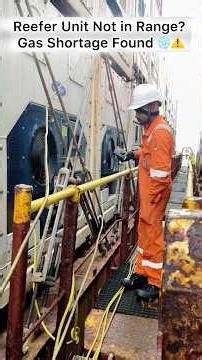 Reefer Unit Not in Range? Gas Shortage Found ❄️⚠️