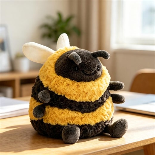 Jellycat Albee Bee Plush Toy, Soft Squishy Bumblebee, Huggable Kids Gift - Etsy